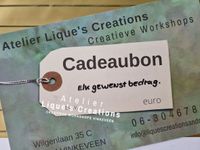 Cadeaubon Atelier Lique's Creations Creatieve workshops Vinkeveen