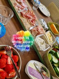 Lunch bij Atelier Lique's Creations in Vinkeveen